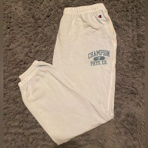 Baby Blue Champion Sweatpants